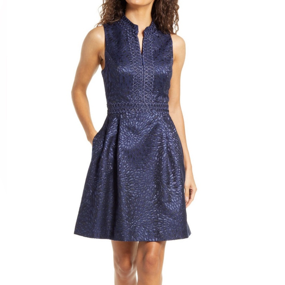 NWT Franci Dress in True Navy (size 4)